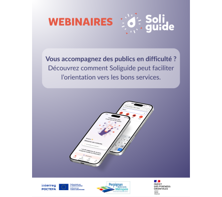 SOLIGUIDE - Webinaires de présentation de l'outil, juin-août 2025